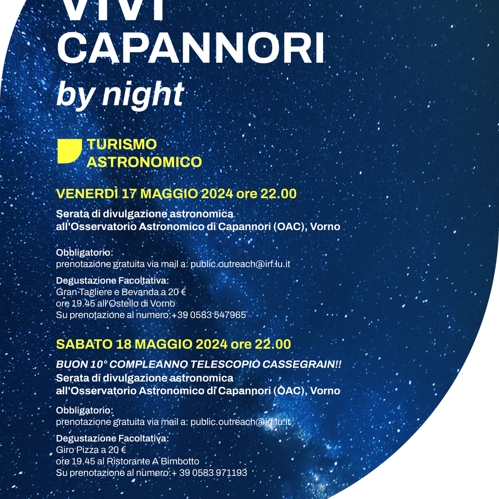 Locandina Vivi Capannori By Night