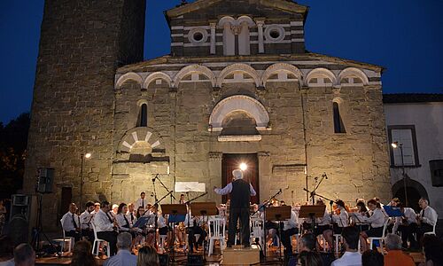Un concerto della Filarmonica 'G. Puccini' di Segromigno in Monte