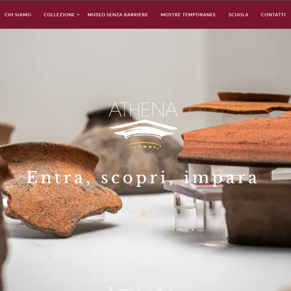 Home page sito Athena