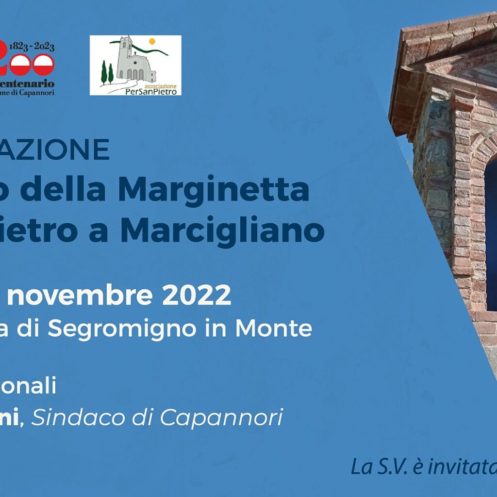 Locandina inaugurazione Marginetta