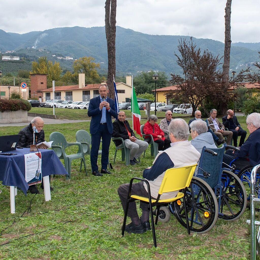 L'intervento del sindaco Luca Menesini