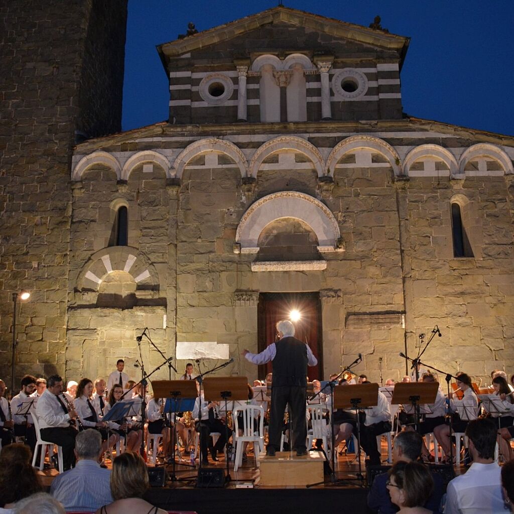 Un concerto della Filarmonica 'G. Puccini' di Segromigno in Monte