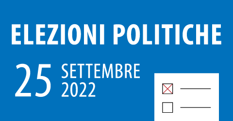 Elezioni politiche 25 settembre 2022 - clicca qui