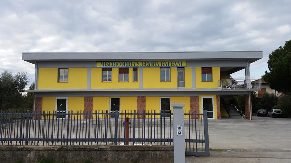 La nuova sede della Misericordia Santa Gemma Galgani di Camigliano