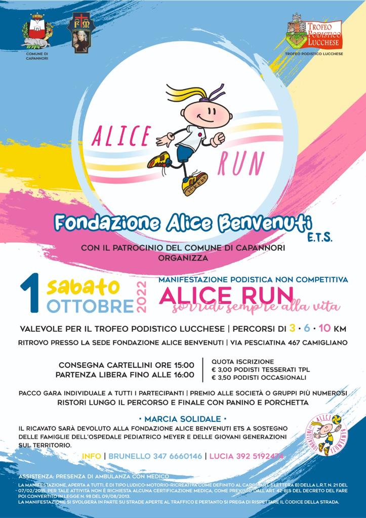 Locandina Alice run